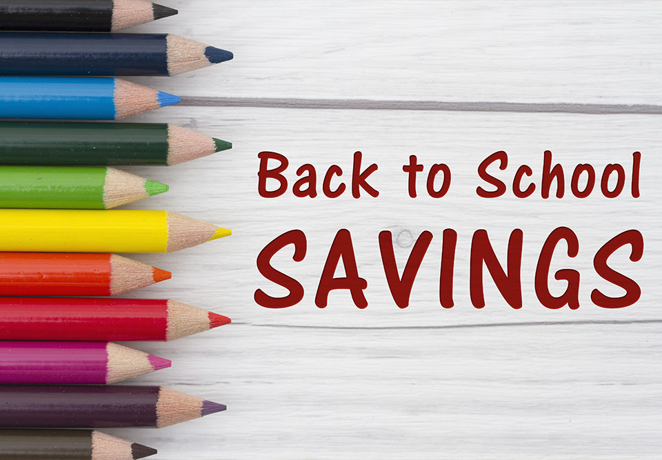 Back to school savings tips